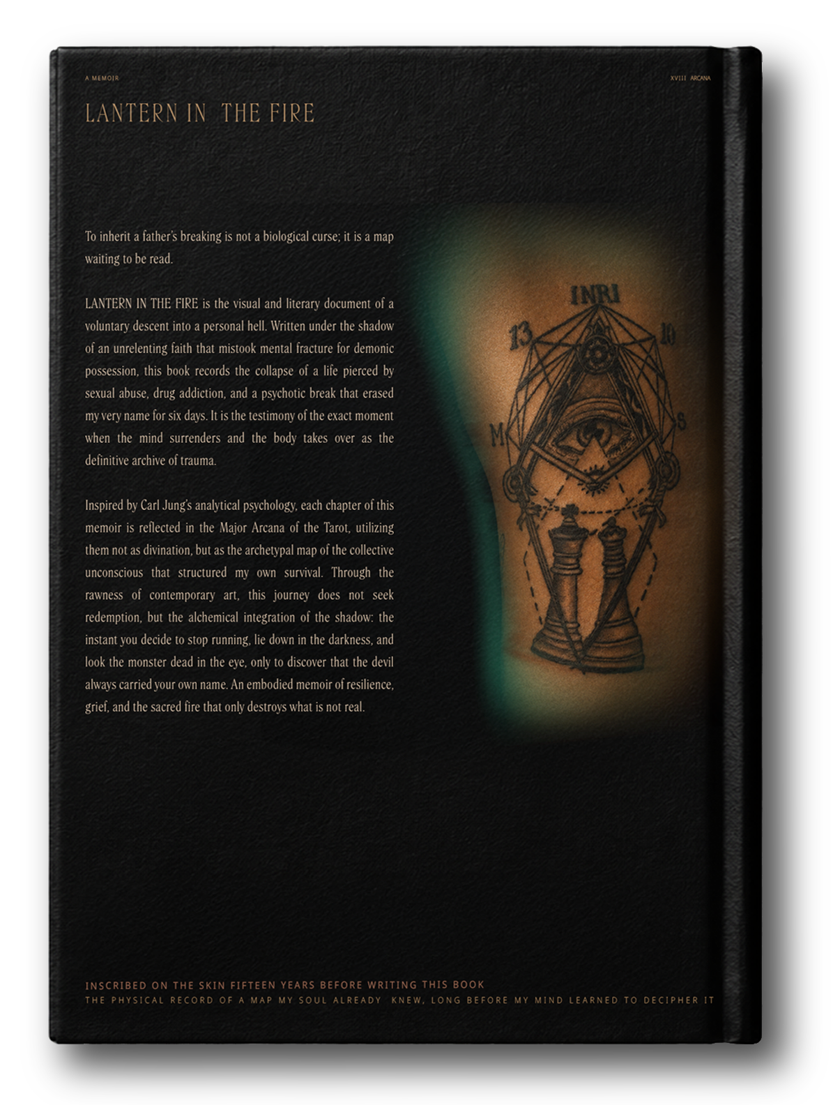 Lantern in the Fire — back cover