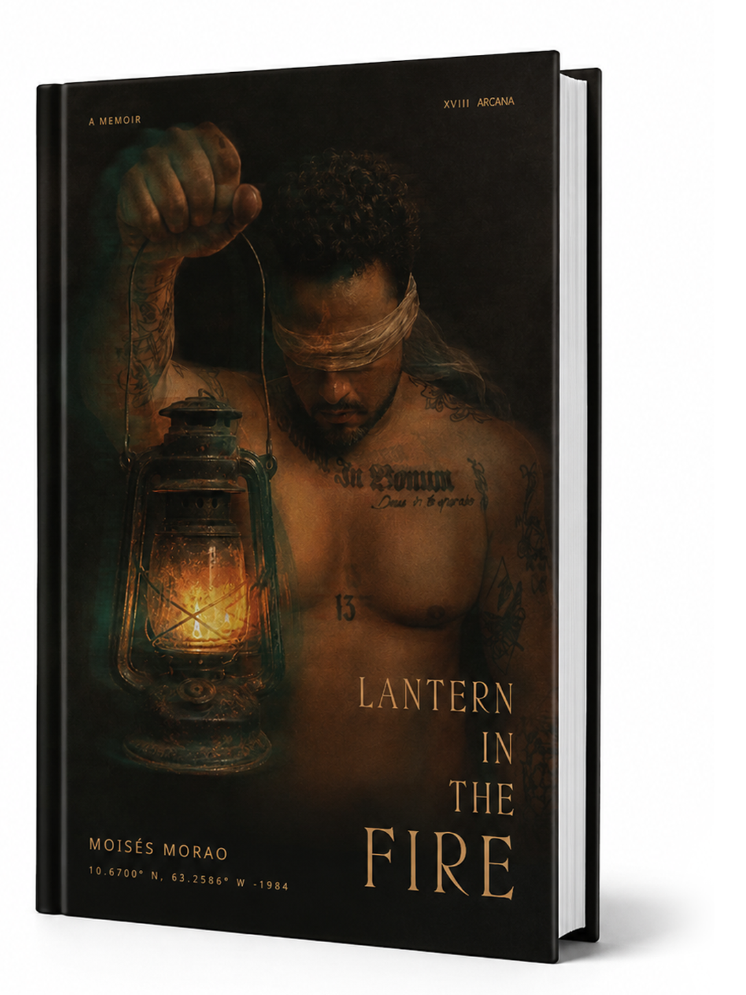 Lantern in the Fire — book cover mockup